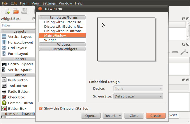 Disegnare una UI con Qt Designer Disegnare una UI con Qt Designer